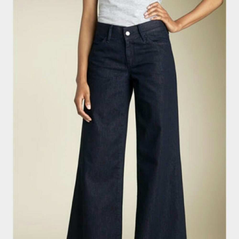 Goldsign Wide Leg Jeans
